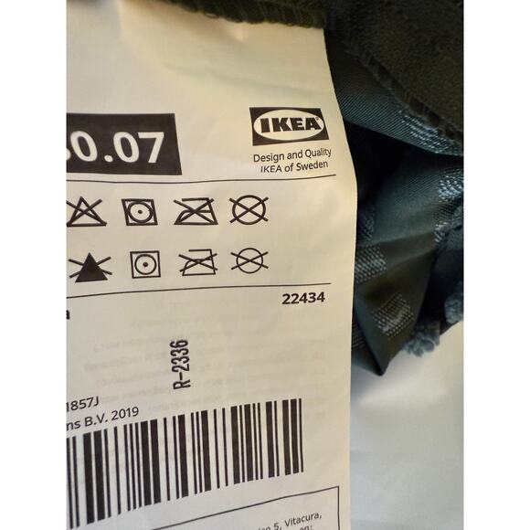 IKEA Green Bobble Textured Square 20 x 20 Pillow Cover Decorative Home Decor - Picture 10 of 10